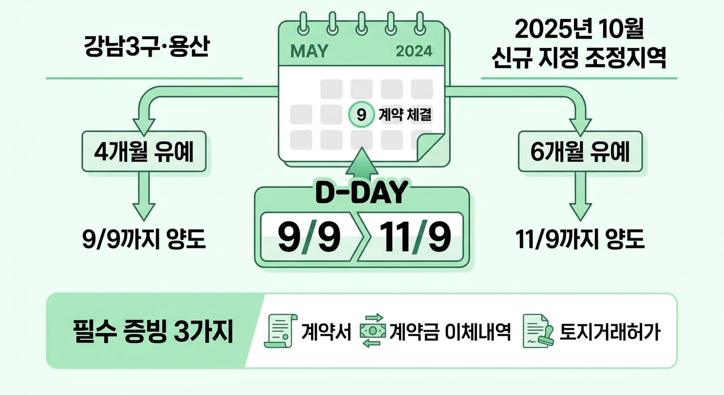 보완방안 4개월·6개월 유예 시나리오 분기 인포그래픽